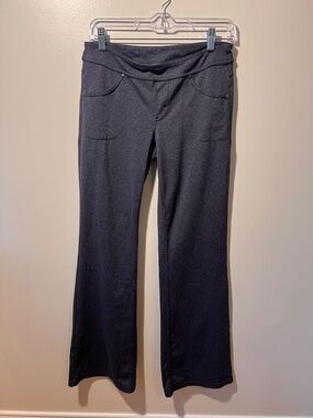 Athleta Bettona Classic Charcoal Gray Flare Pants | Size S